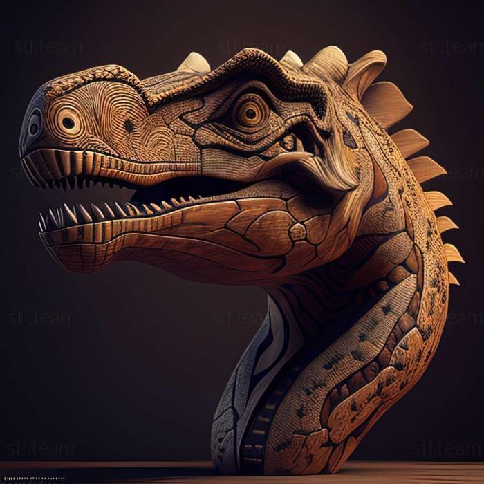 3D модель Бликаназавр (STL)